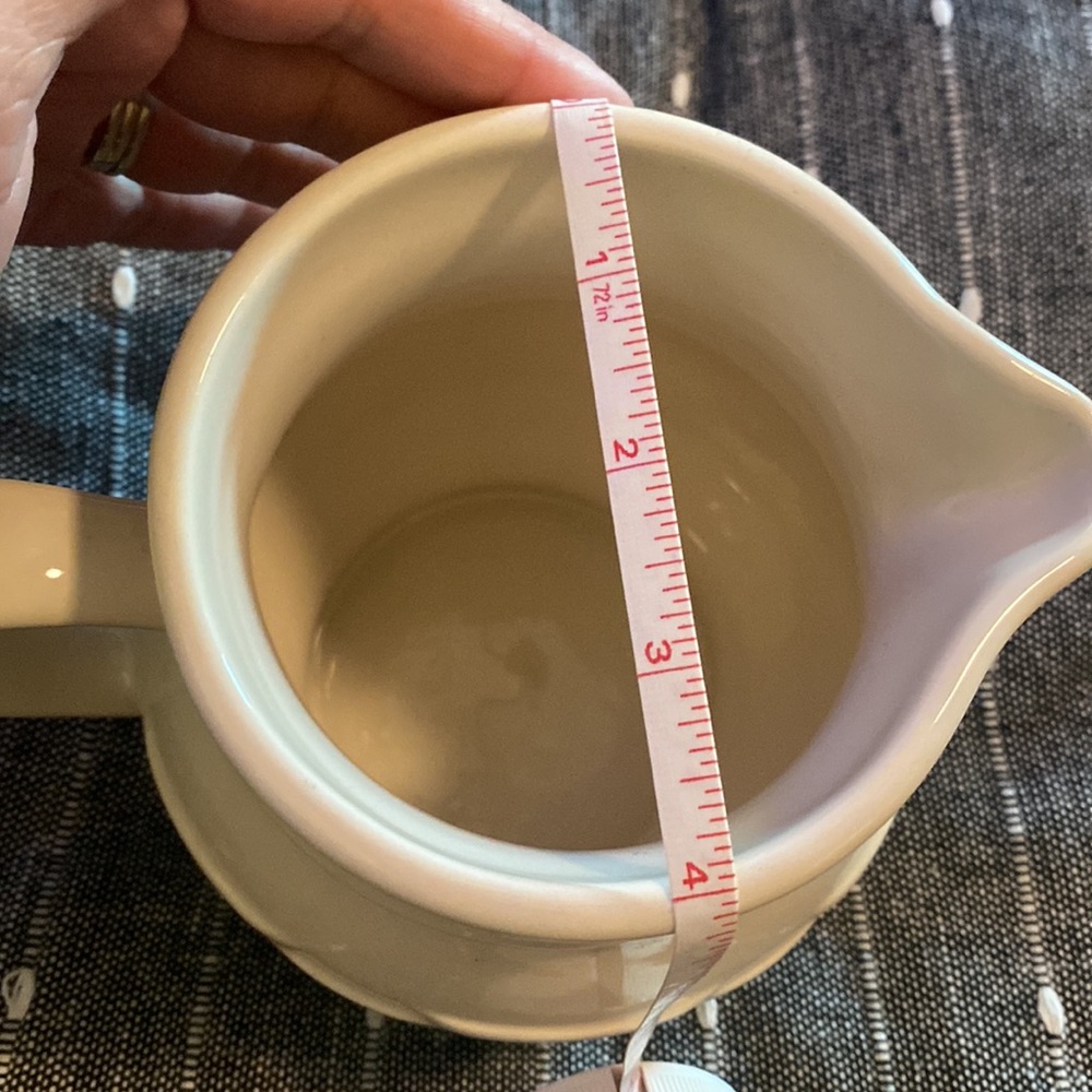 EUC) Vintage Longaberger Milk Pitcher - Picture 8 of 11